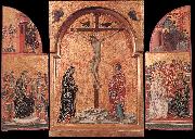 Duccio di Buoninsegna Triptych sdg painting